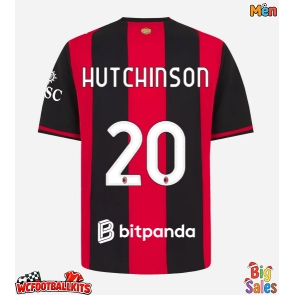 AC Milan Omari Hutchinson #20 Replica Home Stadium Shirt 2026-27 Short Sleeve